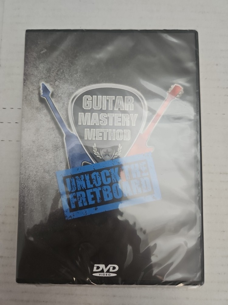 Guitar Mastery Method: Unlock the Fretboard (DVD-R, 2015) Lessons Tutorials