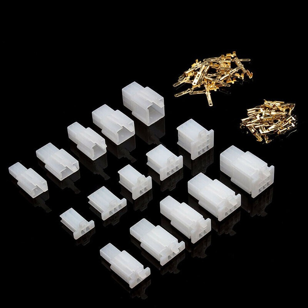 580x Automotive Wire Connector 2/3/4/6/9 Pin Male Female Cable Terminal Plug Kit