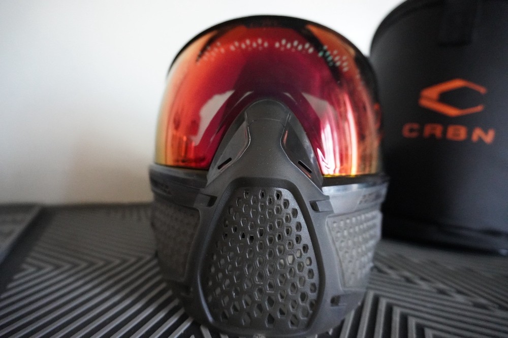 Carbon CRBN Zero Pro Paintball Mask (Less Coverage) - Smoke