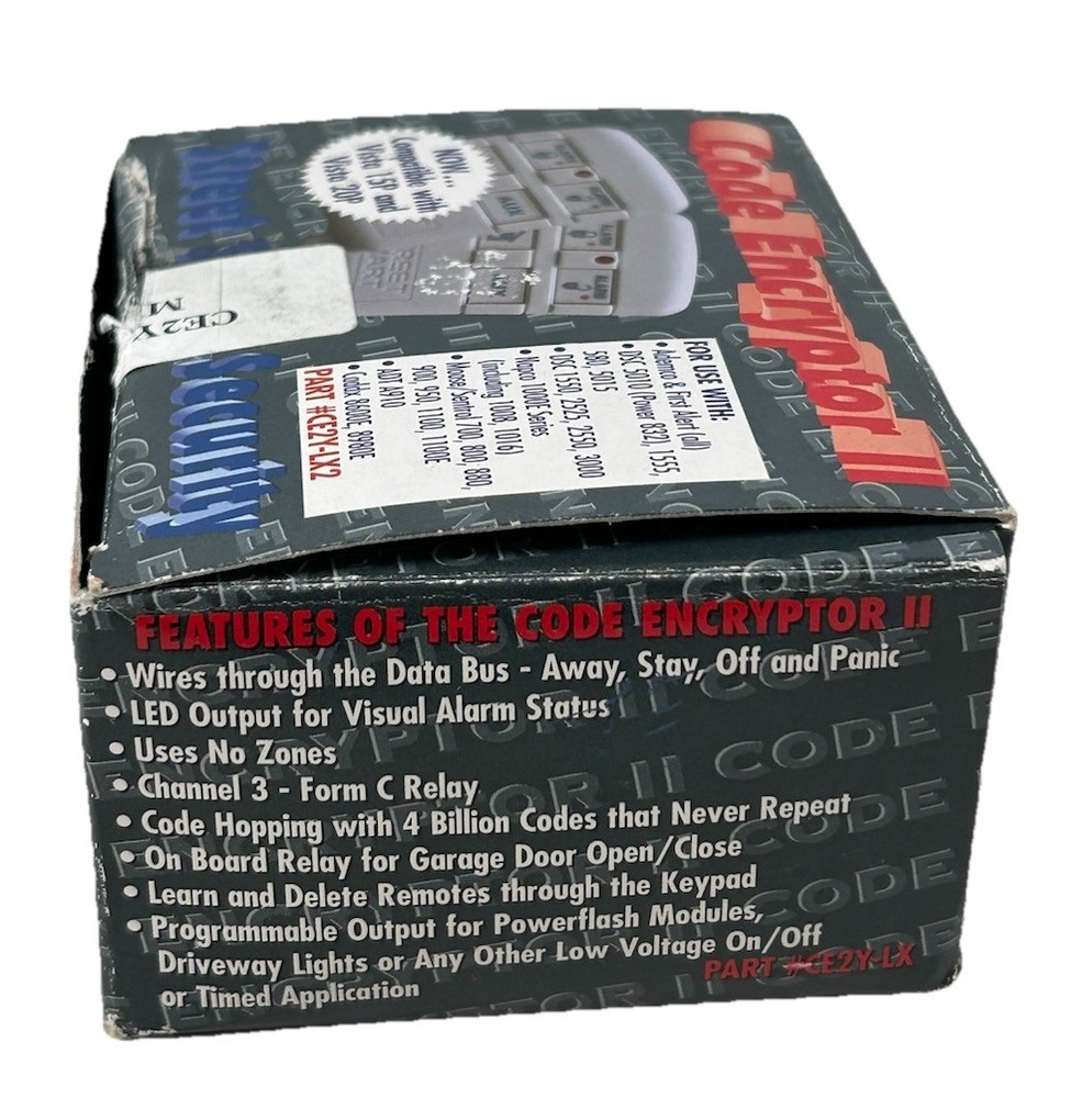 Code Encryptor II VERSION 4 Street Smart Security Module only Replacement Part