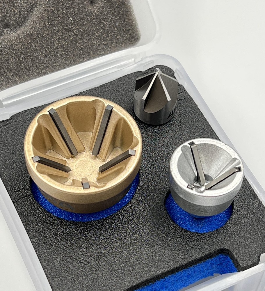 ASA Tools Deburring External Chamfer Tool, Deburring Drill Bit, Remove Burr T...