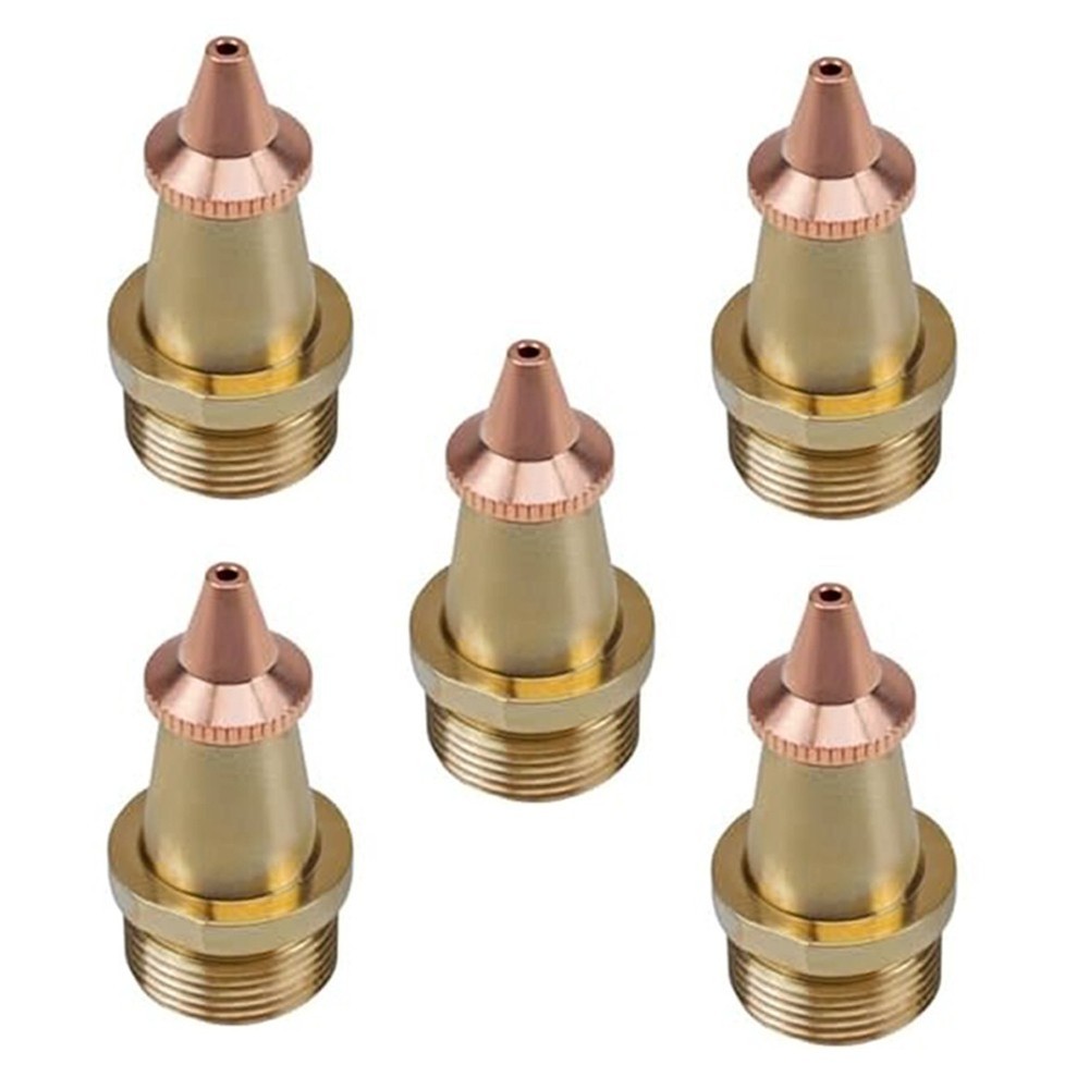 5 Piece Copper Welding Nozzle Kit for M16 Thread Cutting Wire Feed Use