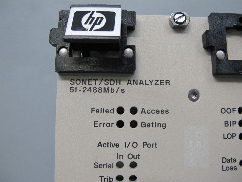 HP E1676B Sonet/SDH Transport Overhead Analyzer VXI Module E1676A/B