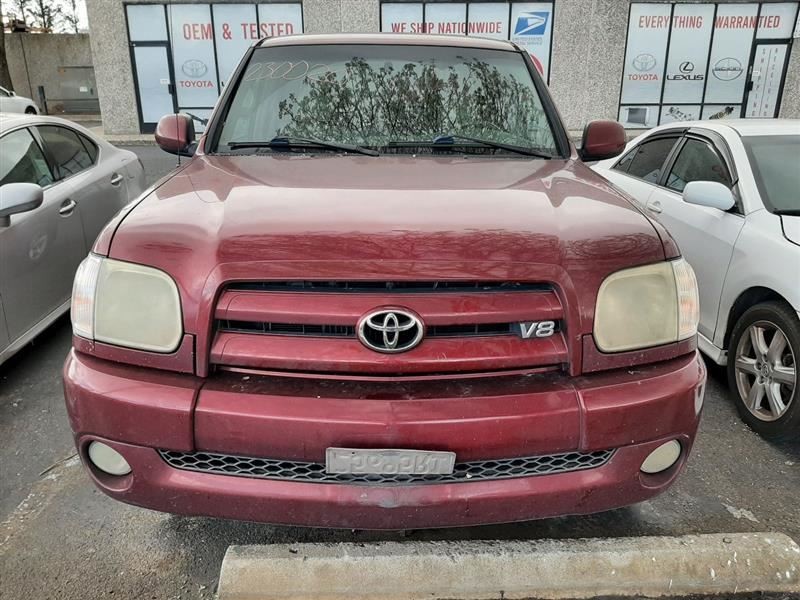 05-06 TOYOTA TUNDRA LIMITED ROOF MONTED TV / ENTERTAINMENT DISPLAY SCREEN