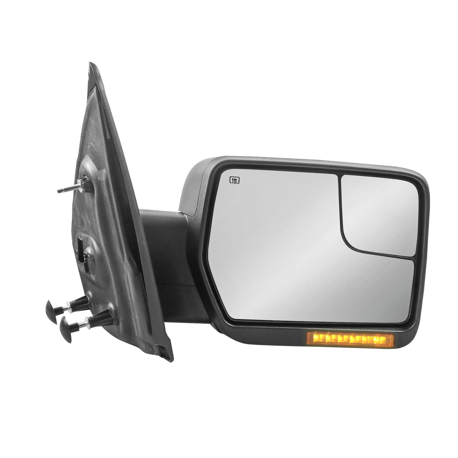 Pair Power Heated Tow Mirrors Dynamic Streamer Signal For 04-14 Ford F150 F-150