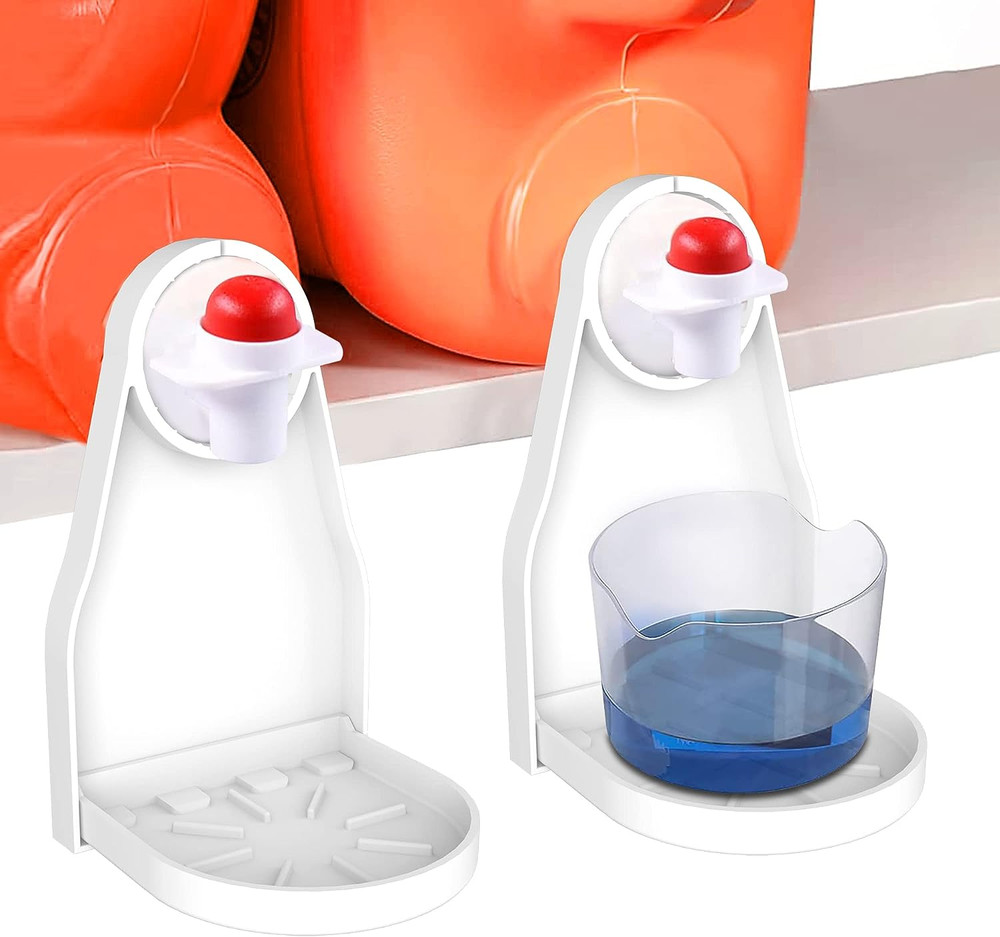 [2 Pack] Laundry Detergent Cup Holder Detergent Drip Catcher, Laundry Organizer