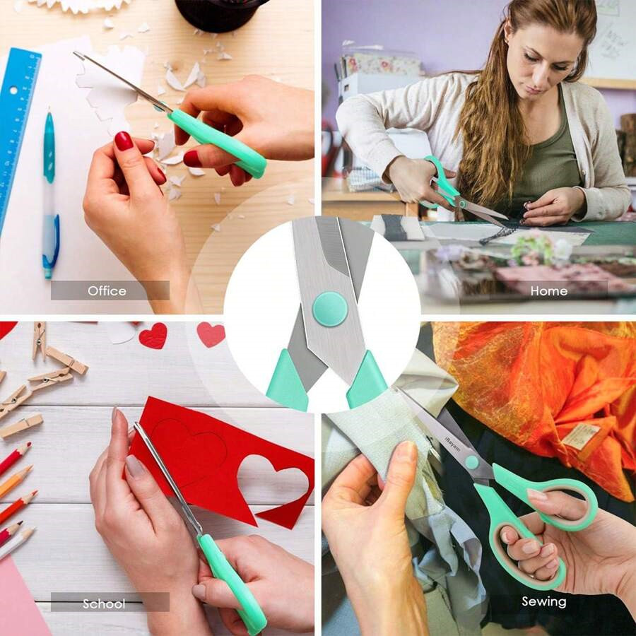 Multipurpose Scissors Comfortable Grip For Office Accessories Sewing Fabric 1 Pc