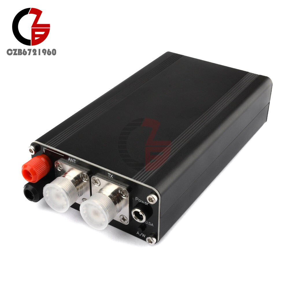 Auto Antenna Tuner 100W 1.8-50MHz 0.96''/0.91" OLED Display ATU-100 with Shell