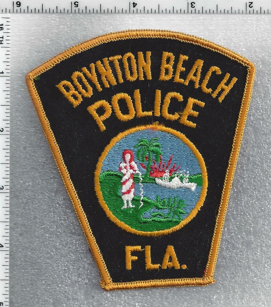 Boynton Beach Police (Florida) 1st Issue Shoulder Patch