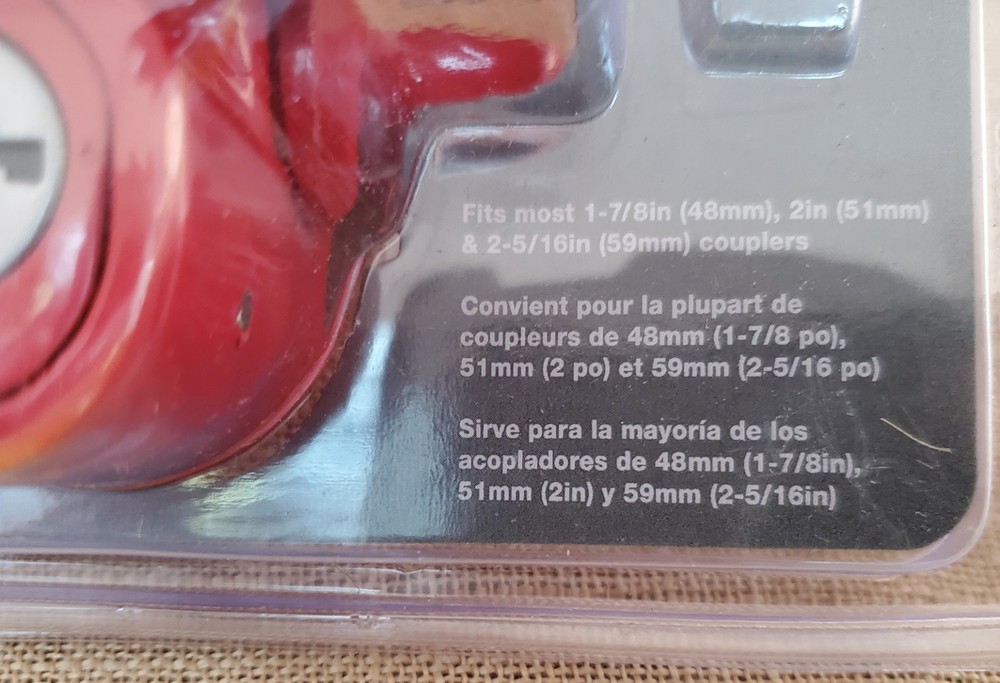 Master Lock Universal Trailer Coupler Lock