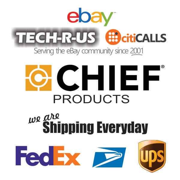 Chief CSSLP15X10 Proximity Component Storage Slide-Lock Panel for AV Systems