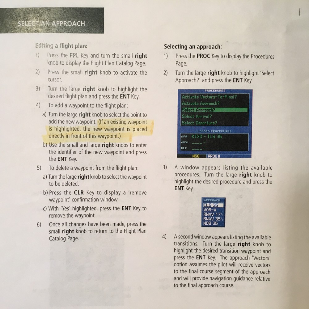 Garmin GNS-530(A) Quick Reference Guide