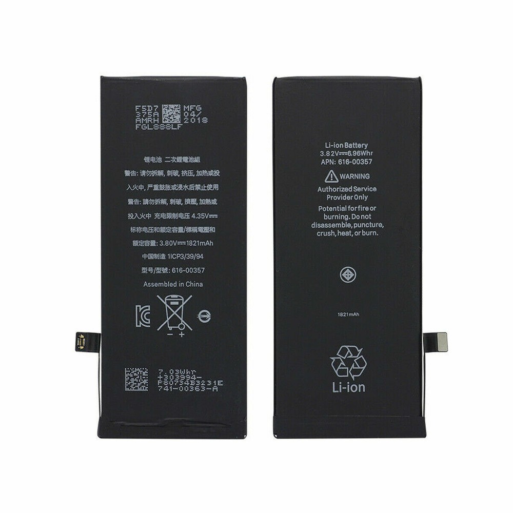 1821mAh Replacement Internal Replace Cell Battery for Apple iPhone 8 + Tool