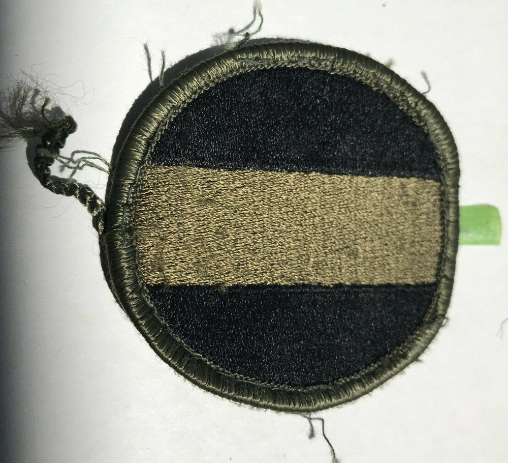 US ARMY Forces Command FORSCOM Green & Black BDU Uniform Patch (1)