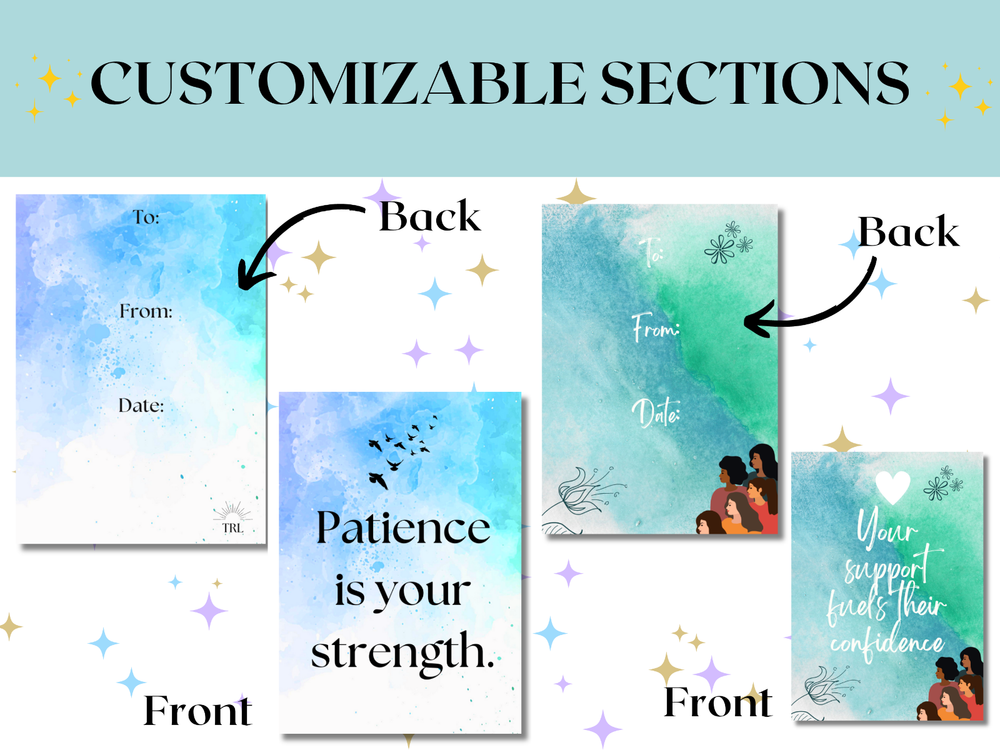 Positive Affirmation Cards | Printable Affirmation Digital Cards Deck |