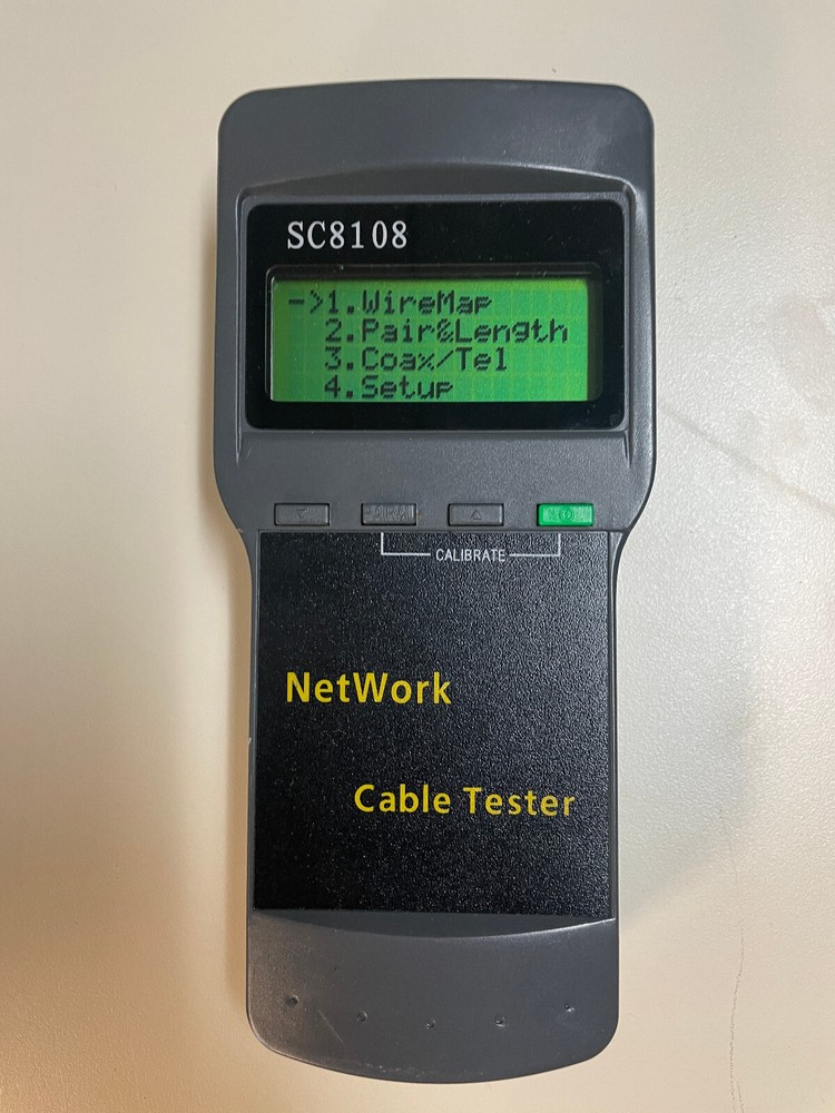 Network Cable tester SC8108