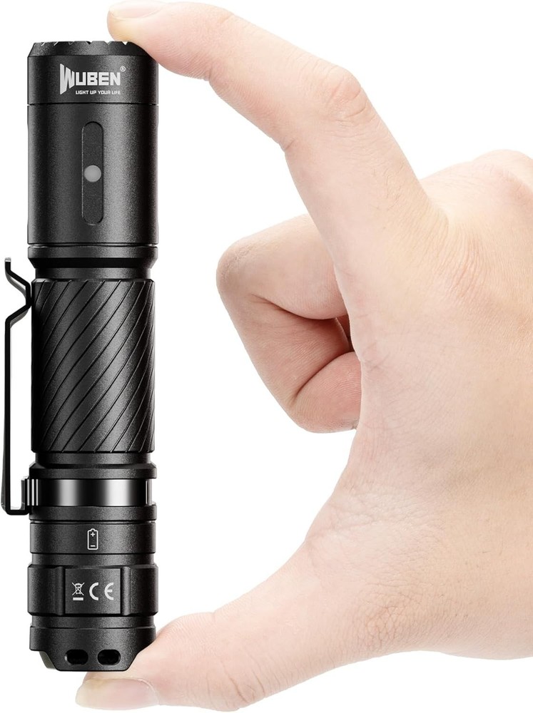 Durable Tactical Flashlight with 1200 Lumens and 6 Adaptable Lighting Modes