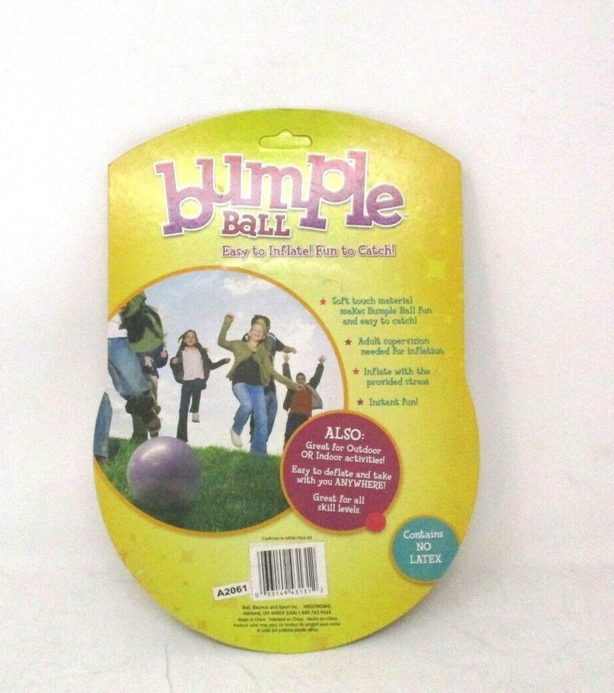 Bumple ball 9 Inch Blue
