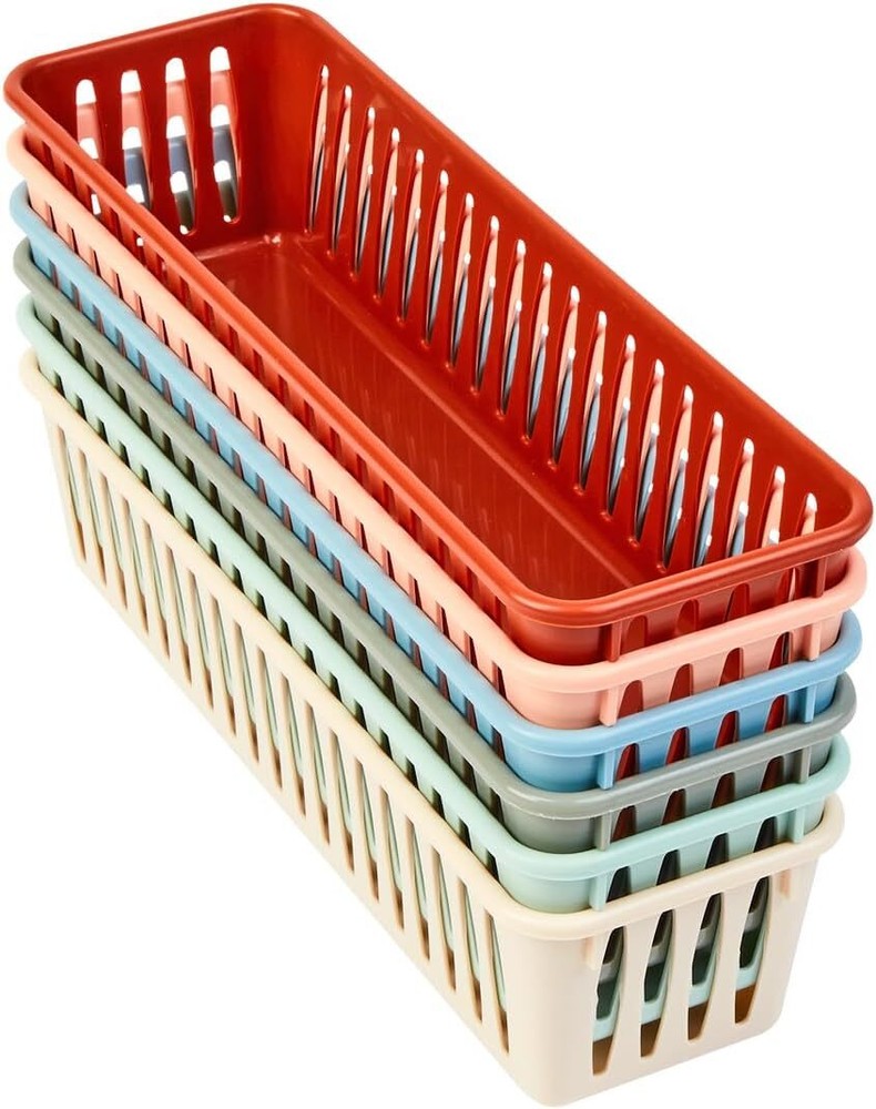 Pencil Baskets - Set of 6 - Boho