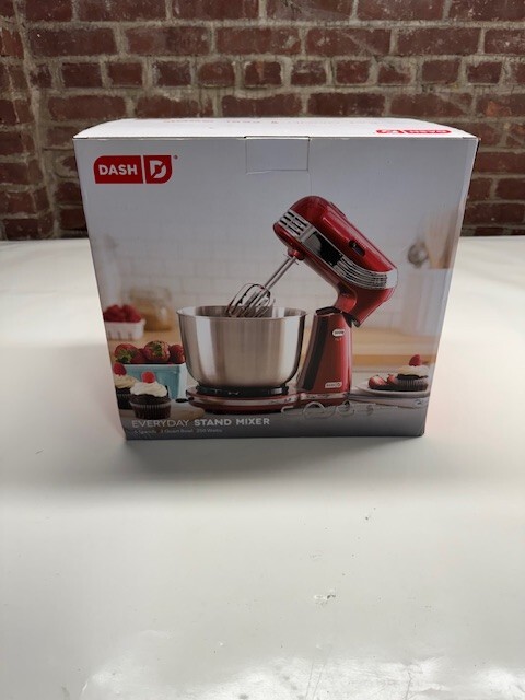 Dash Everyday 3qt Stand Mixer - Red
