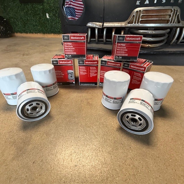 (6) Engine Oil Filter Motorcraft FL-1-A