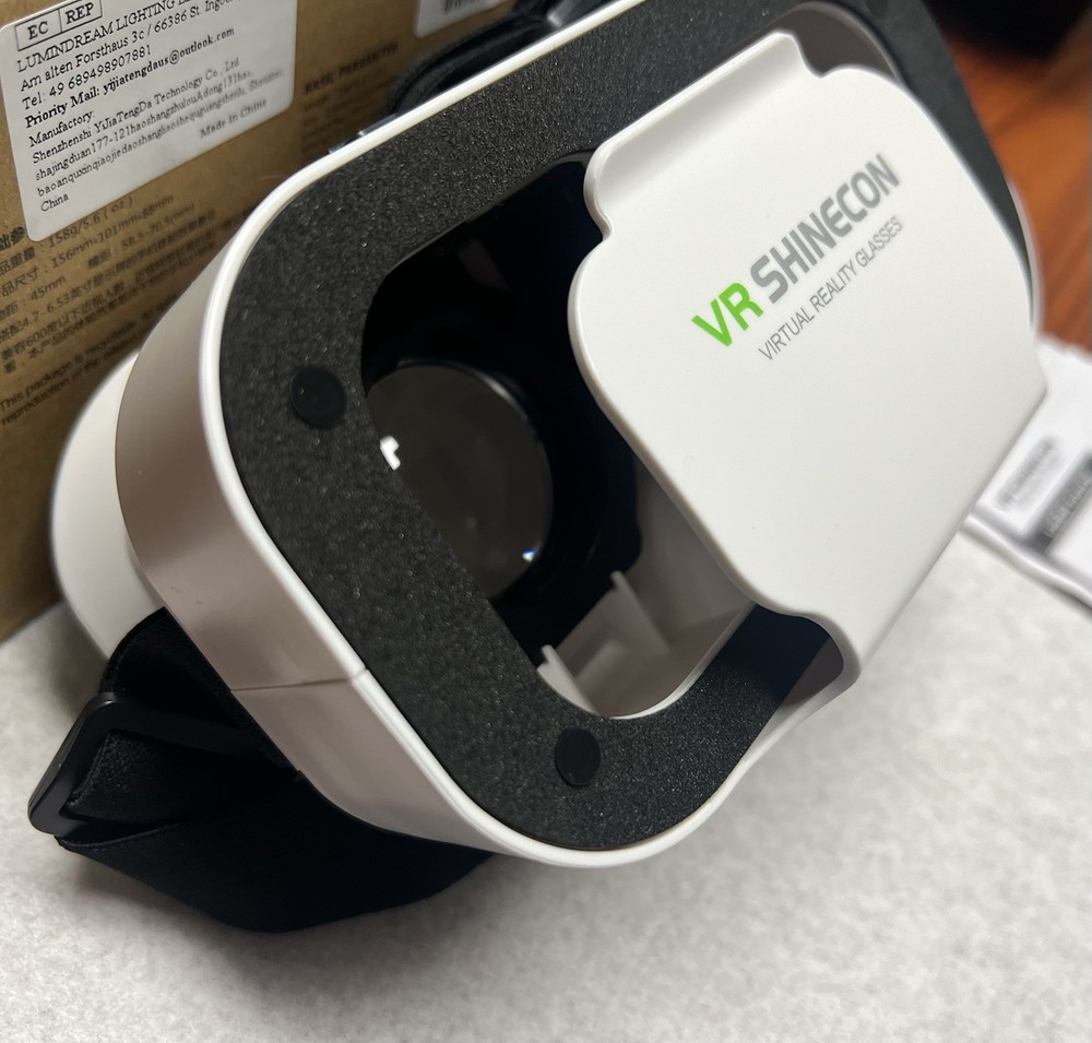 VR SHINECON Virtual Reality Glasses NEW In BOX