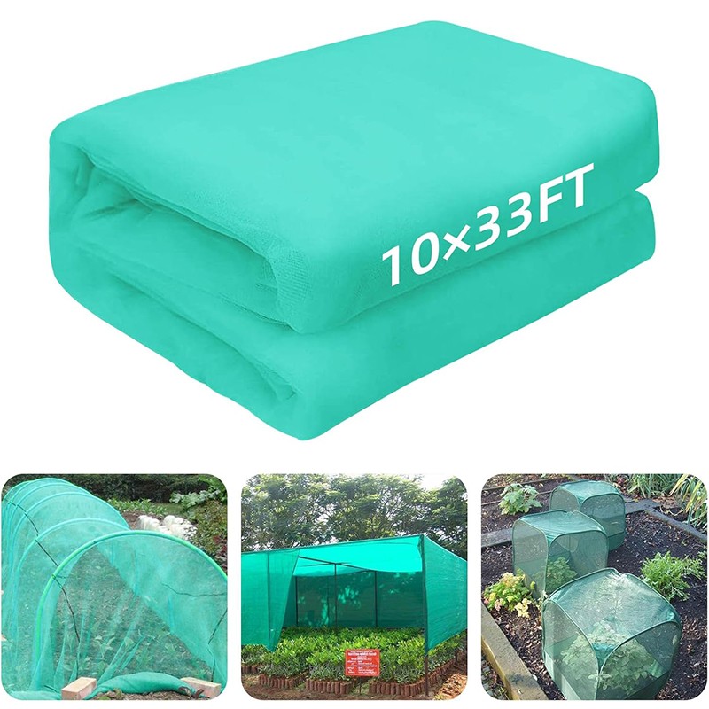 10 x 33FT Mosquito Garden Bug Insect Netting Barrier Bird Net Plant Protect Mesh
