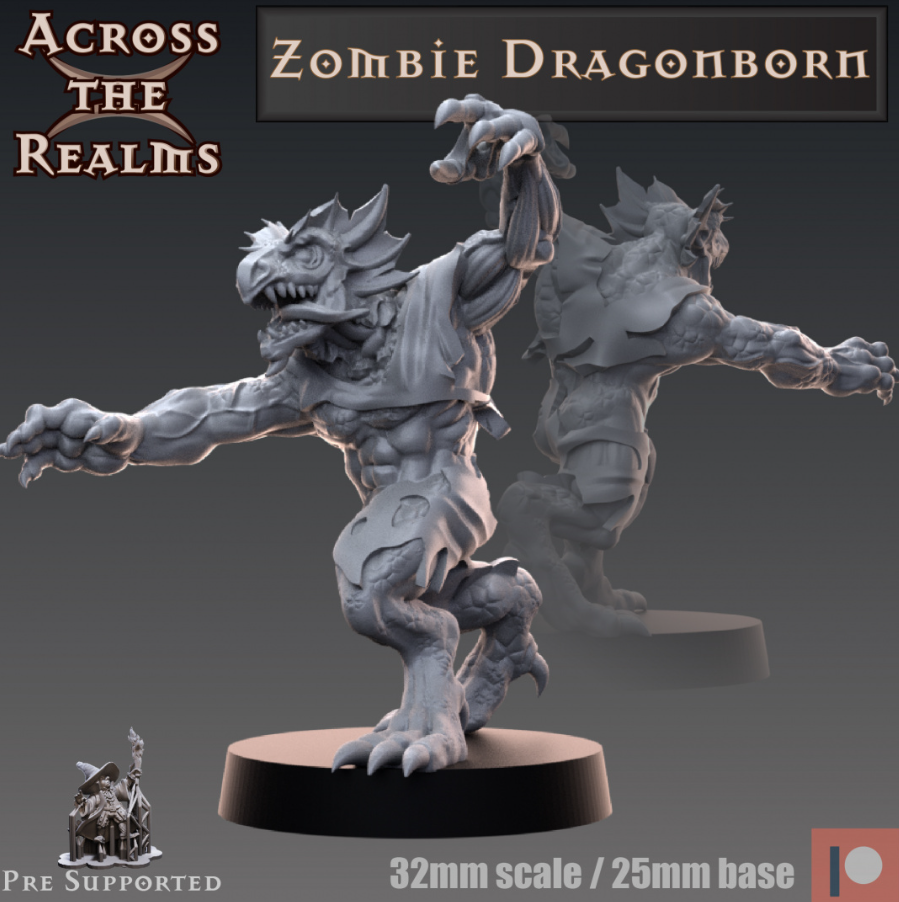 DnD Zombie Dragonborn