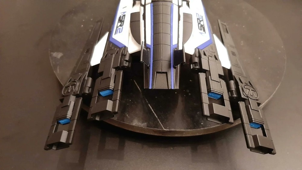 MASS EFFECT SSV Normandy SR2 Spaceship Painted Model 3D Print