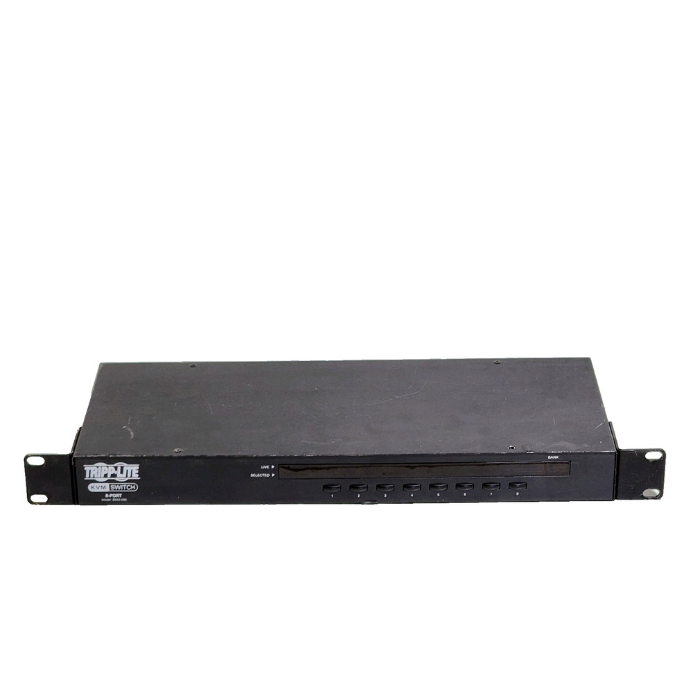 TRIPP LITE B042-008 NETWORK SWITCH Unit USED.