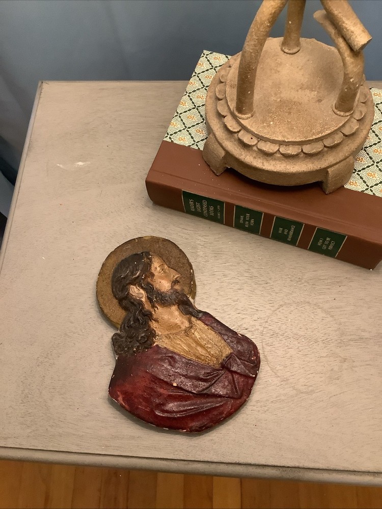 JESUS Clay Wall Hanging