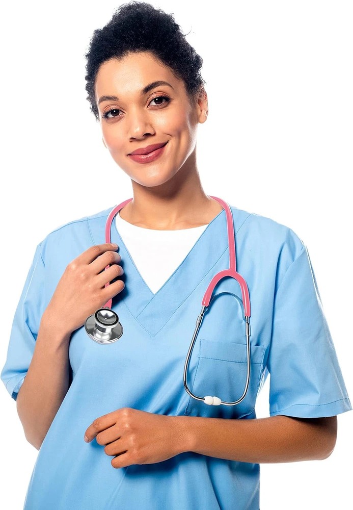 Dual Head Stethoscope - Pink