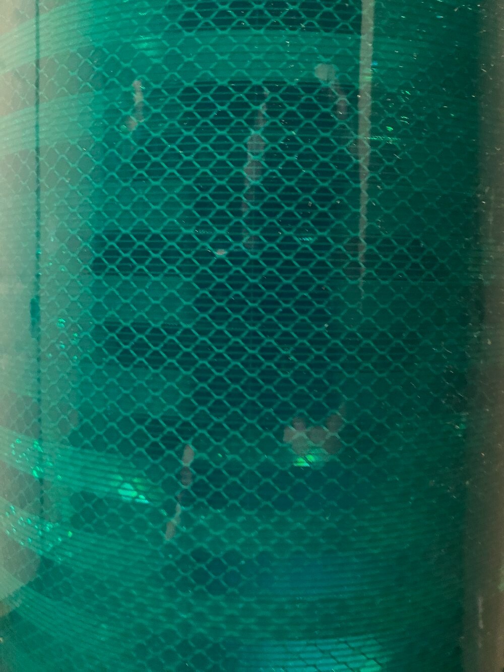 3M High Intensity Prismatic Reflective Sheeting Green T4 3937 - 48 in x 50 yd