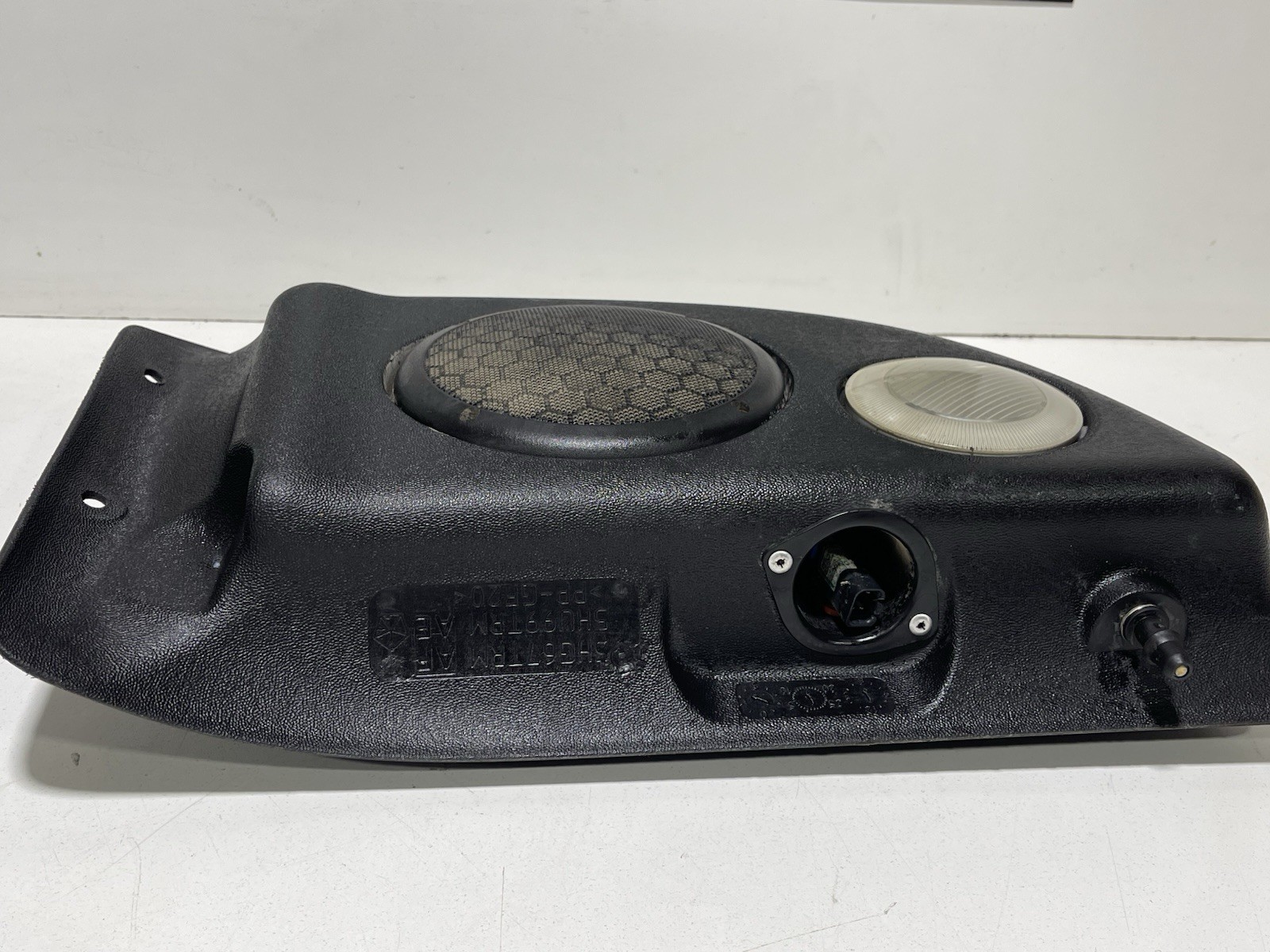 03-06 Jeep TJ Wrangler Overhead Speakers Sound Pods + BOLTS & Dome Light OEM CC