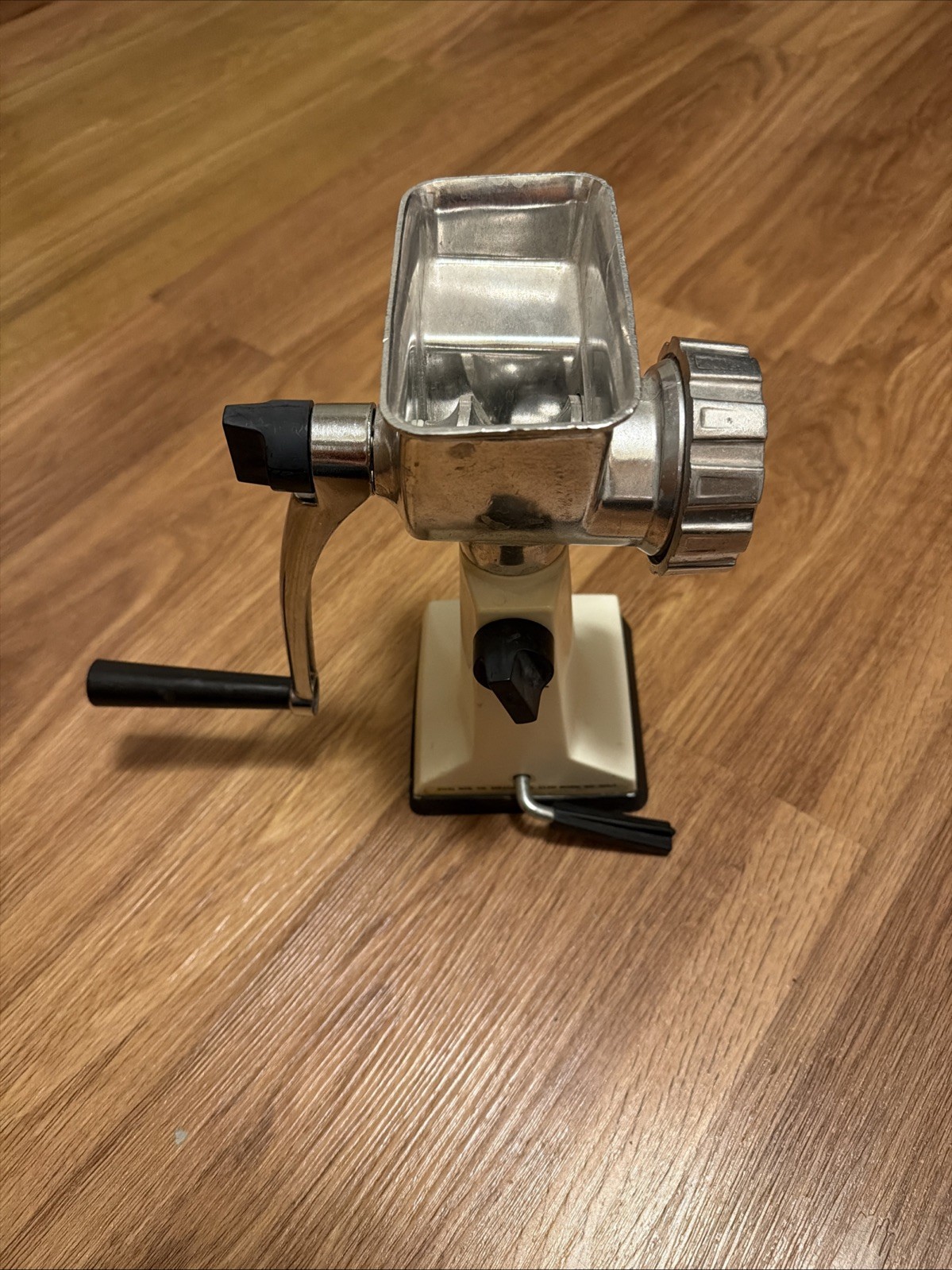 Vintage Portable Rival Grind-O-Mat Meat Grinder Food Chopper Model 303/1