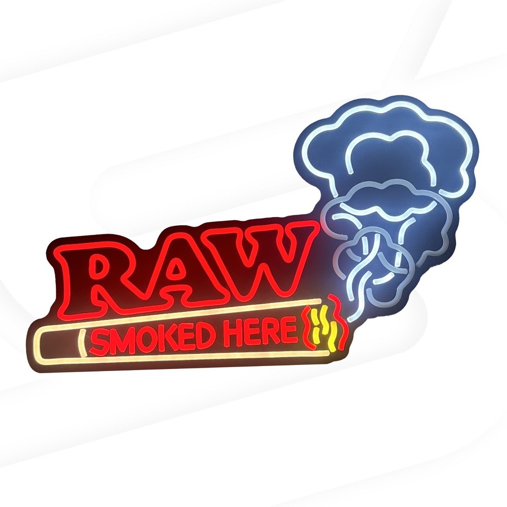 RAW Get Lit LED Sign