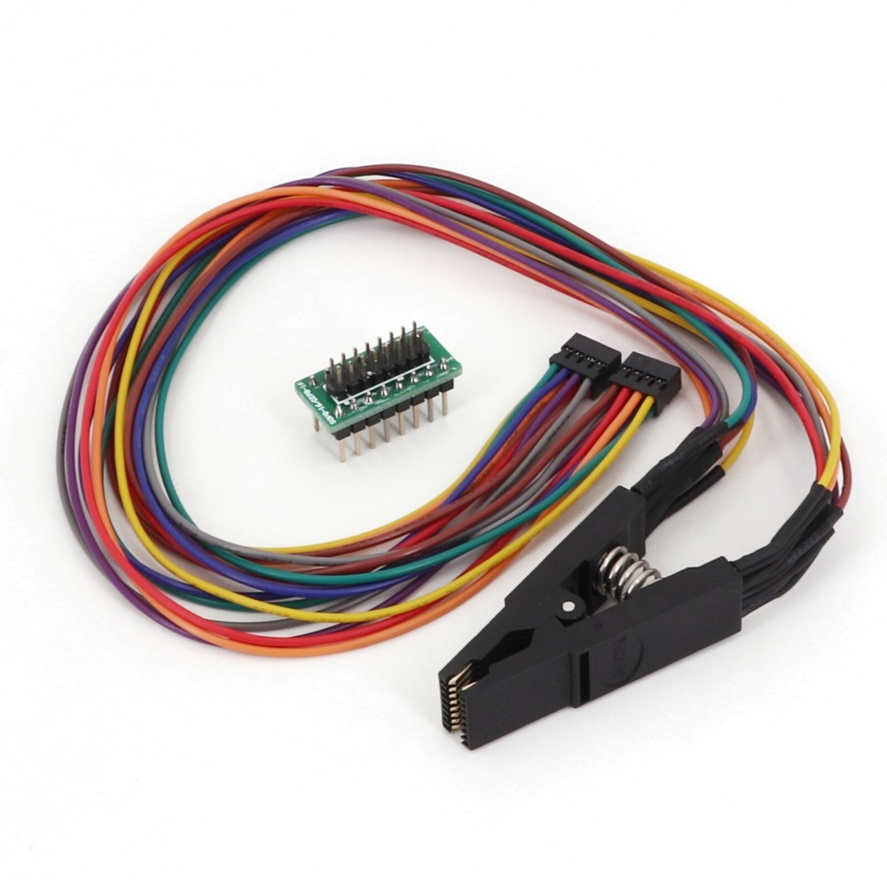 SOP16 SOIC16 Flash Chip Test Clip IC Programming Adapter With Wires