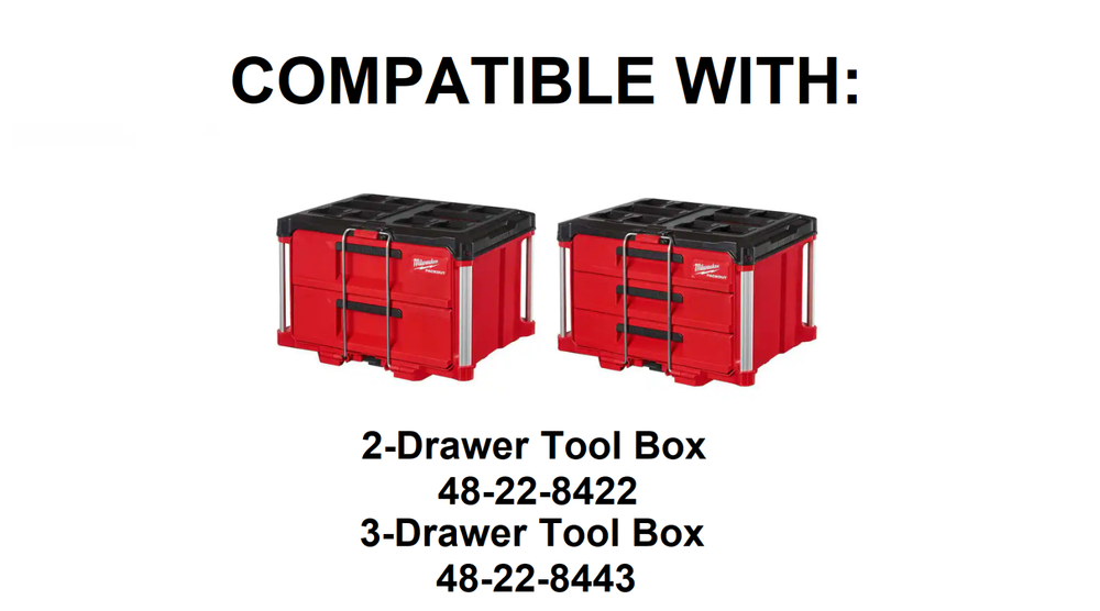 Milwaukee Packout Slimline Tub Storage Insert | Jonah Pope Design (Insert-only)