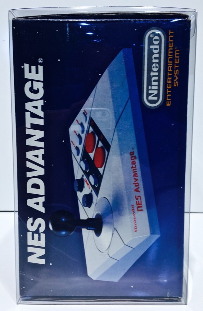 1 Box Protector for the Original NES ADVANTAGE Box! Clear Display Case Nintendo