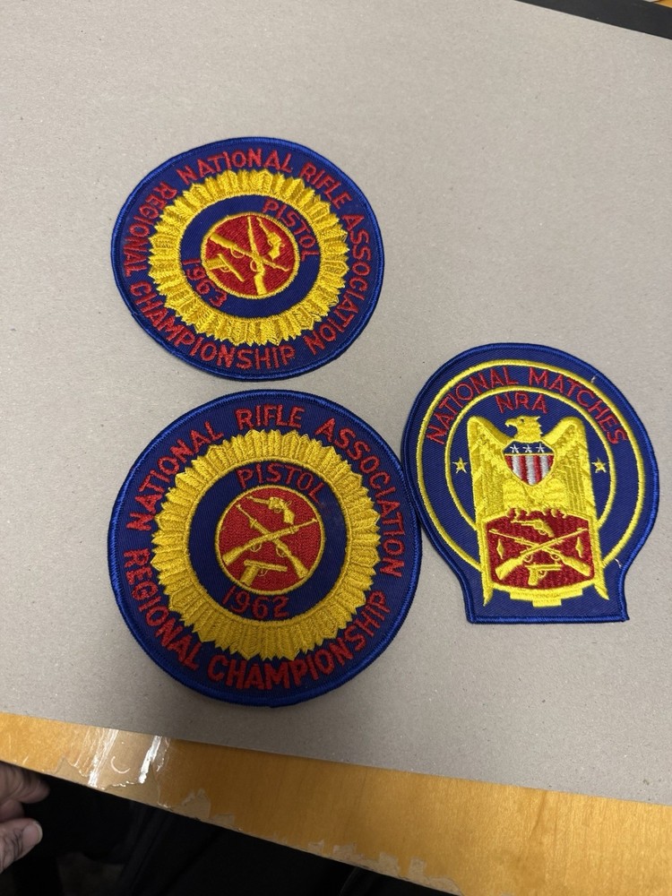 3 NRA patches never used