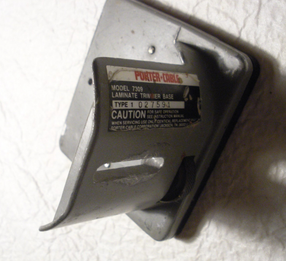 Porter Cable 7309 Fixed Laminate Trimmer Base