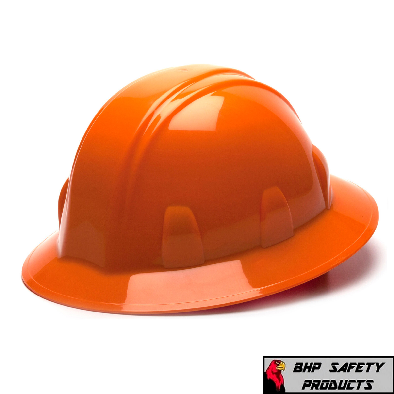 HARD HAT FULL BRIM PYRAMEX 4 POINT RATCHET SUSPENSION CONSTRUCTION SAFETY ANSI