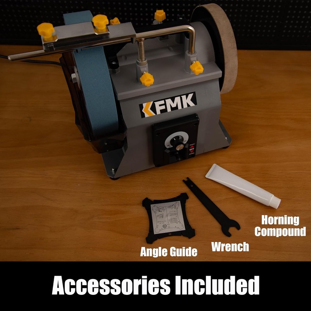 10 Inch Variable Speed Wet Sharpening System Bench Grinder