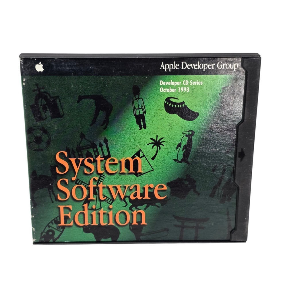 1993 Apple Developer CD “System Software Edition” Oct Vintage Mac Scratch-Free