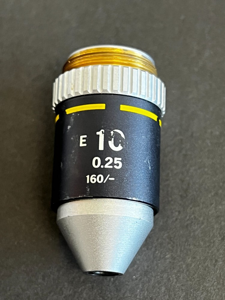 A9: Nikon Microscope E 10 /0.25, 160/- Objective Lens