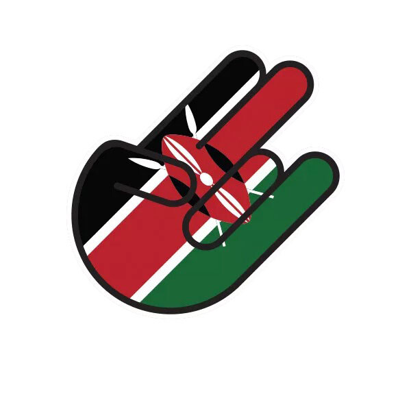 Kenyan Shocker Sticker Decal