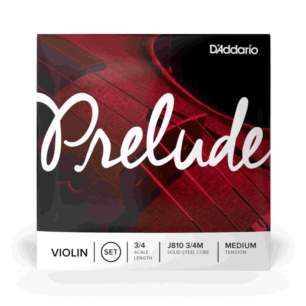 D'Addario Prelude Violin Single D String - 3/4 Scale - Medium Tension