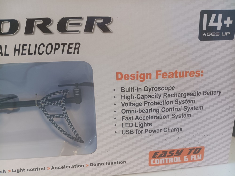 SPACE EXPLORER Copter 3.5 Channel Remote Control Helicopter