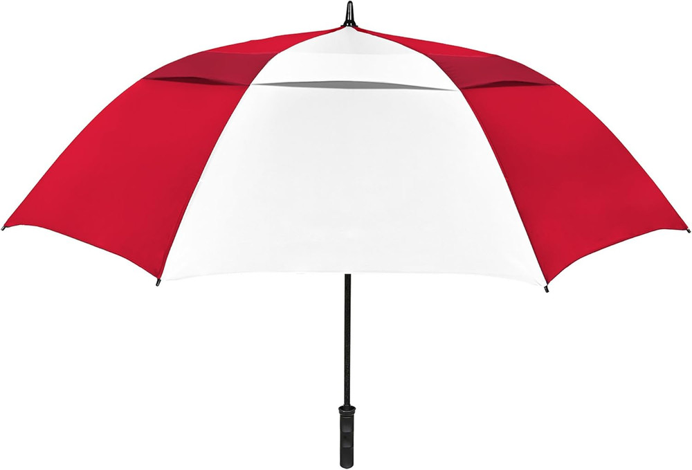 The Vented Tornado 64" Large Oversize Windproof Automatic Open Golf Umbrella, He