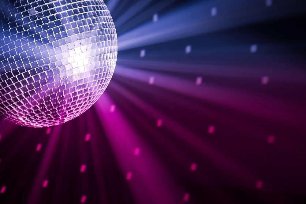 Mirror Disco Ball 4" Inch 4-Pack, Silver Hanging Ball with Attached String fo...